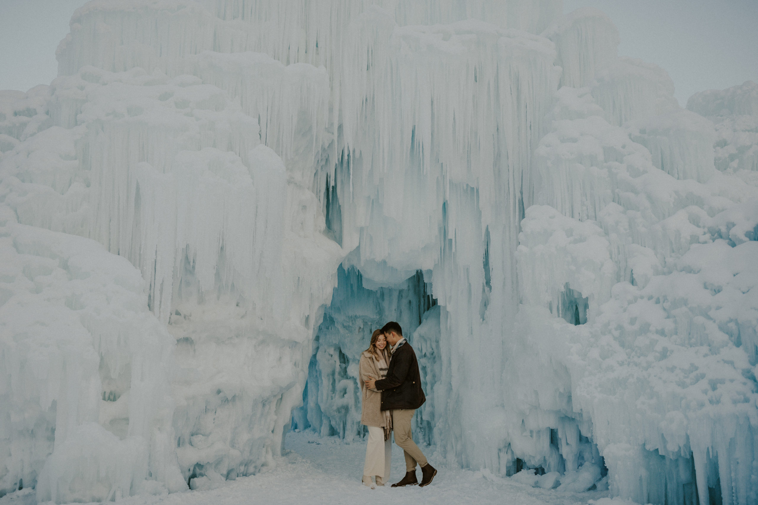 Josh and Kristen’s adventerous winter couples session at the beautifully hand crafted ice castles near Salt Lake City, Utah. Needless to say, breathtaking!